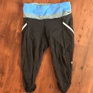 Cropped LuluLemon Running Leggings